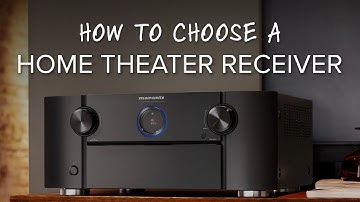 Choosing Your AV Receiver // A Key Component To Your Home Theater - A/V Receiver Buying Guide