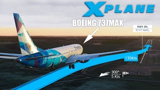 Boeing 737 MAX на  Ивент в Санкт-Петербург в X-Plane 11