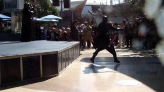 Lizzy Defeating Darth Vader