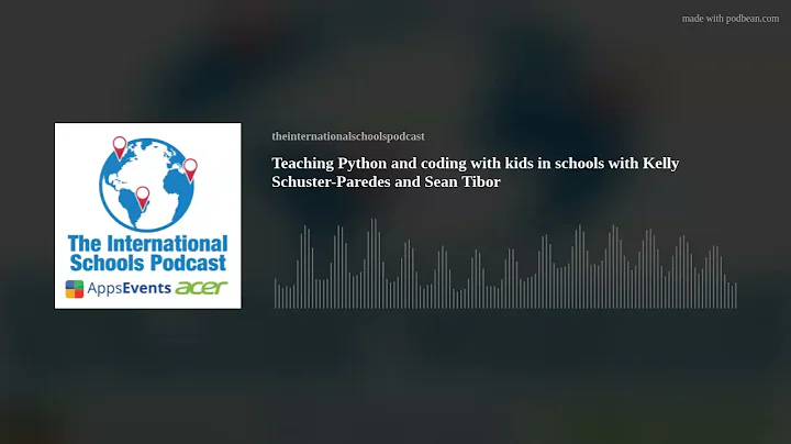 Teaching Python and coding with kids in schools wi...