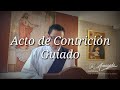 Acto de contrición guiado