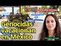 Soldados de Israel activos en el gen0c1dio palestino vienen a retiros en México: Georgina Zerega