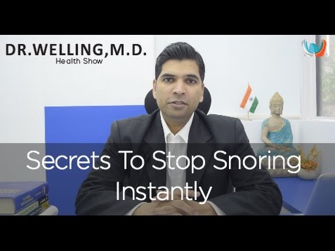 Video: Snoring - Treatment, Causes, Folk Remedies