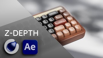 Z Depth | Канал Глубины | Cinema 4D + Redshift → After Effects