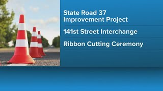 Fishers leaders celebrating State Road 37 project finish