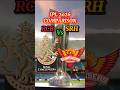 RCB Vs SRH IPL 2026 Comparison🔥||#cricket #shorts #ipl #comparison