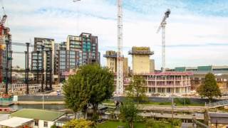 Gasholders time lapse