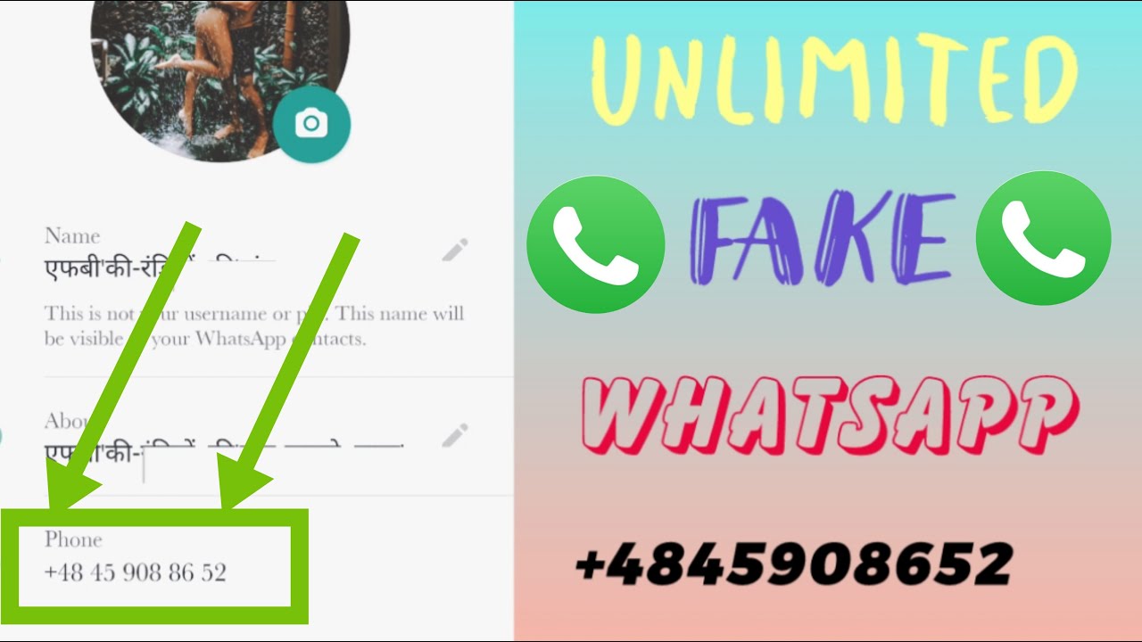 fake whatsapp kaise banaye bina sim ke whatsapp kaise chalaye bina