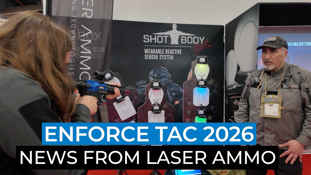 Laserammo Update 2026 at the Enforce Tac in Nürnberg