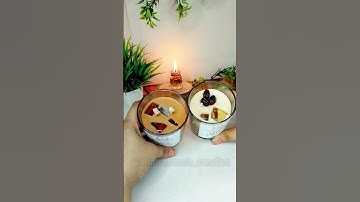 Handmade scented candles waiting just for you🕯️✨#yt #ytshorts #homedecor #giftideas #subscribe #diy