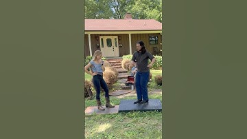 Zeb Ross Teaches Clogging to Hillary Klug