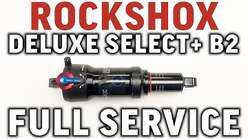 Rockshox Deluxe Select+ B2 Chassis Full Service guide for beginners. Designed for YOU to service 👍
