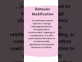 Behavior Modification #specialeducation #shortnotes #notesbymonikaverma #educationhub #viral #shorts