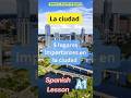 5 Important Places in the City 🏙️ | Learn Spanish Easily and Fast #spanishforbeginners