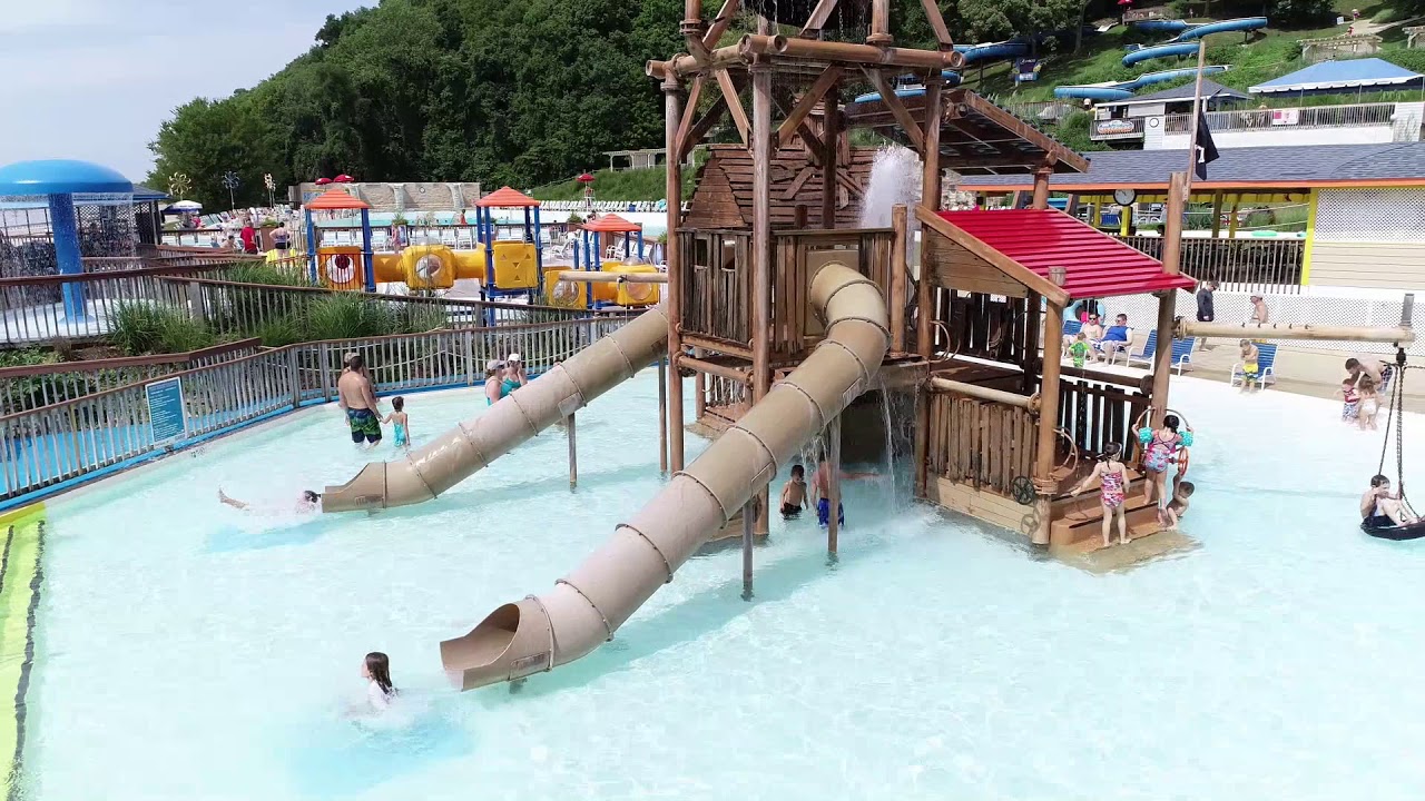 Water Slide Raging Rivers Raging Rivers water park by ProDrone Aerial - YouTube