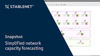 Celebrity StableNet® Snapshot Series - Capacity Metric Module: Simplified network capacity forecasting Wealth
