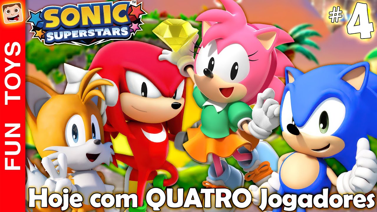 Jogo dos Sonhos SONIC COM 4 PLAYERS ATÉ ZERAR 