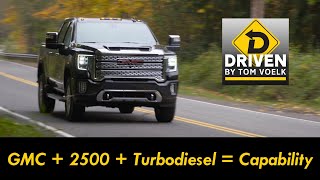 The 2020 GMC Sierra Denali 2500 HD Turbodiesel Is Large And In Charge