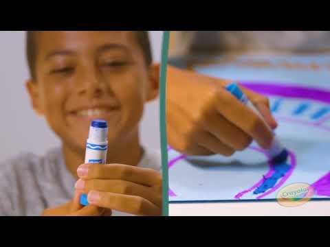Crayola Washable Paint Sticks || Crayola Product Demo
