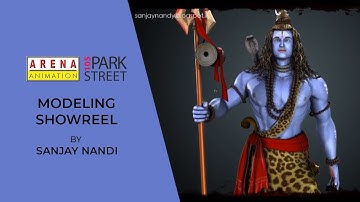 Modeling Showreel | Sanjay Nandi | Arena Park Street | Student Works
