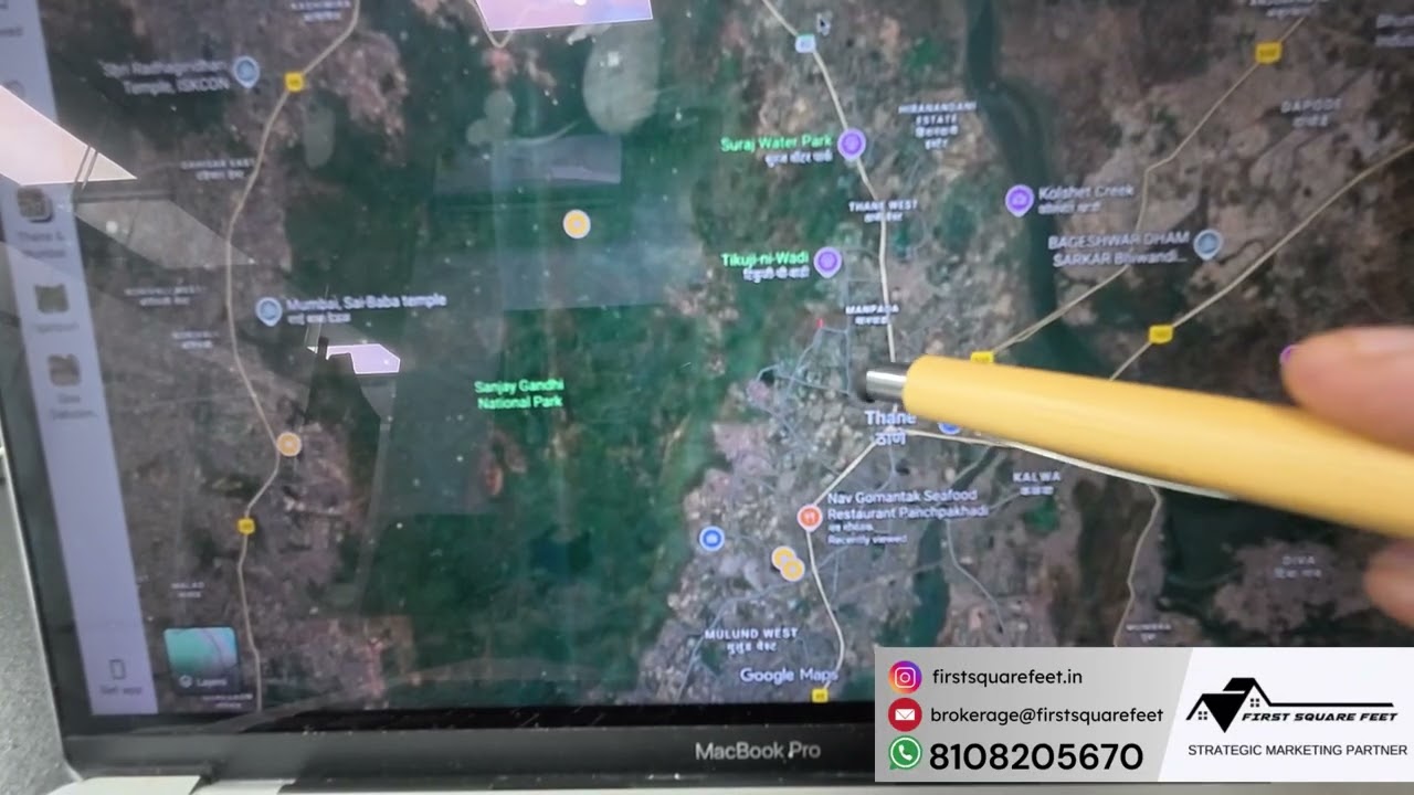 Thane Property Rates December 2025 EXPOSED | Area-Wise Prices via Google Maps