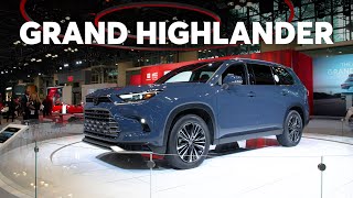 2024 toyota grand highlander | 2023 new york auto show