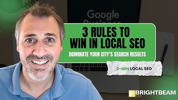 3 Rules for Local SEO Success - Local SEO Guide