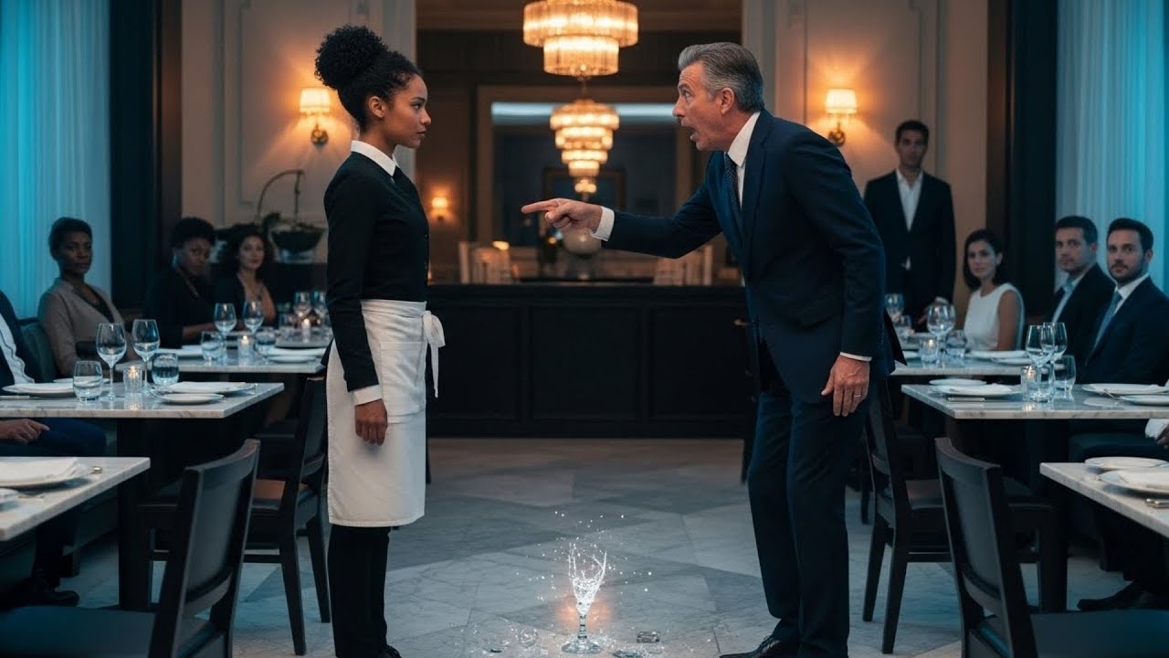 “LIMPE ISSO NO CHÃO AGORA, GARÇONETE” — Segundos depois, todos ficaram em chocados