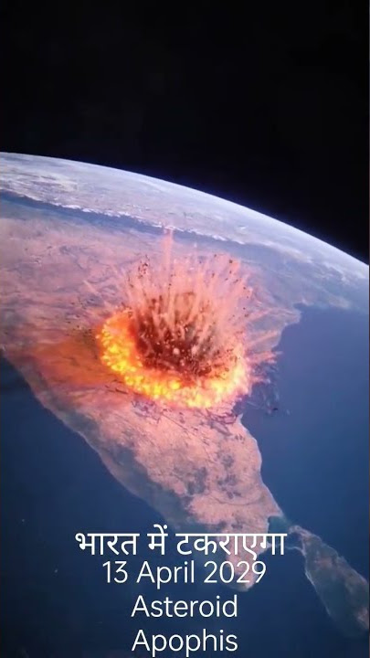 Asteroid Apophis coming 2029 hitting India...?