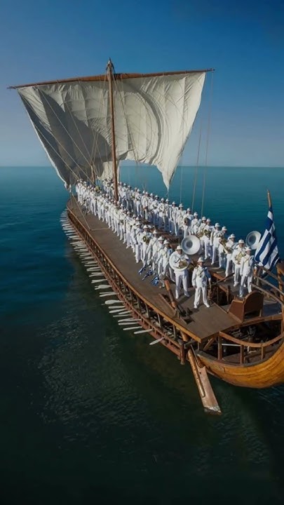 Почему древние греки постоянно вытягивали свои корабли из воды на сушу ...