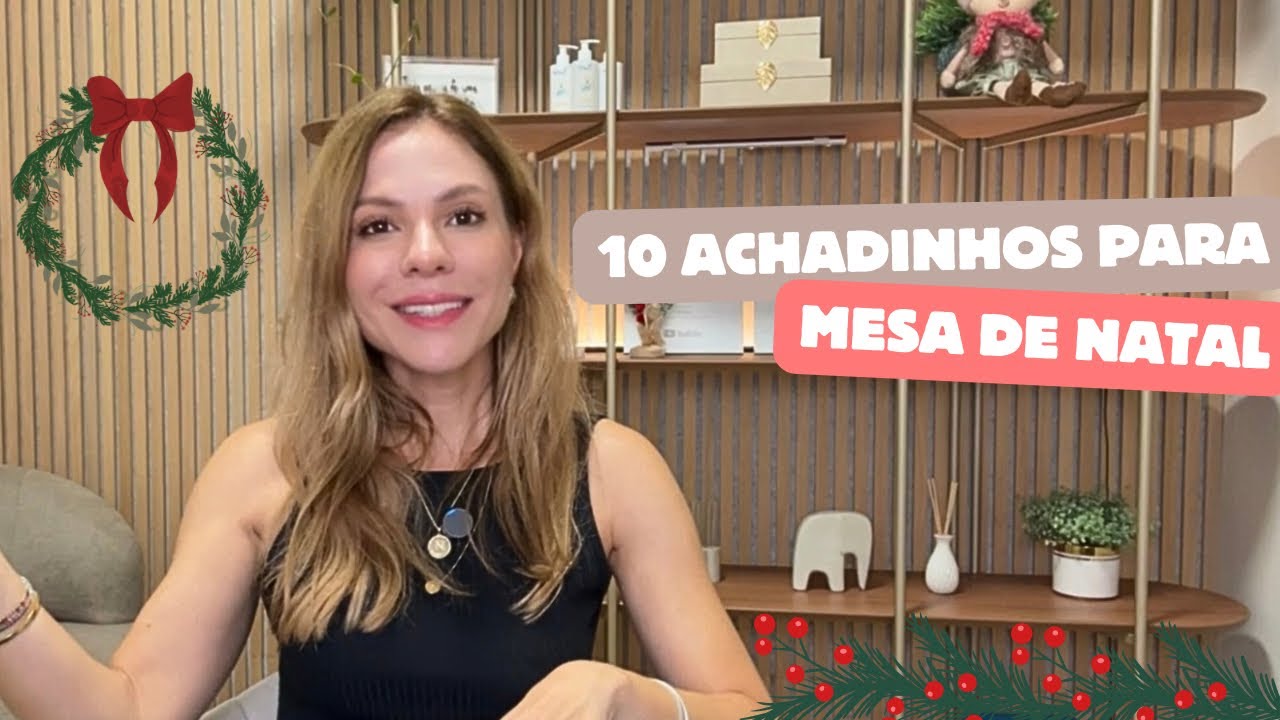 Ideias SIMPLES e BARATAS para enfeitar a sua mesa de Natal 🎄✨