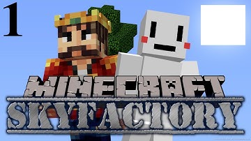 Minecraft SkyFactory Part 1 - Twerking for Trees?