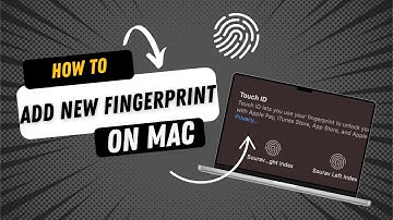 How to Setup Touch ID or New Fingerprint on MacBook