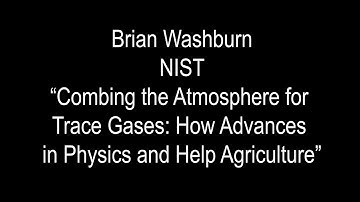 2025 Neff Lecture: Brian Washburn on Frequency Combs