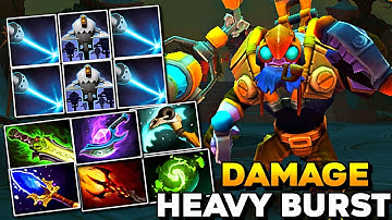 Tinker Fast Hand Heavy Burst DAMAGE One Combo Delete All Broken Hero - Dota 2
