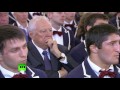 Путин: Покажите миру, что мы умеем побеждать честно