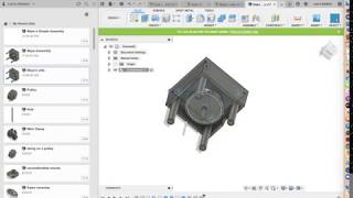 Making a Very Simple Assembly in Fusion 360