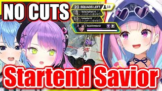 Aqua UNLEASHES her FULL POWER after Towa & Suisei die *NO CUTS* #Startend APEX 【ENG Sub Hololive】