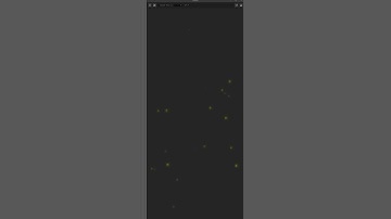 Particle system - firefly effect Tech Demo