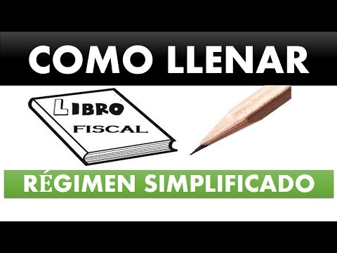 Video: Cómo Llevar Un Libro En Un Sistema Simplificado