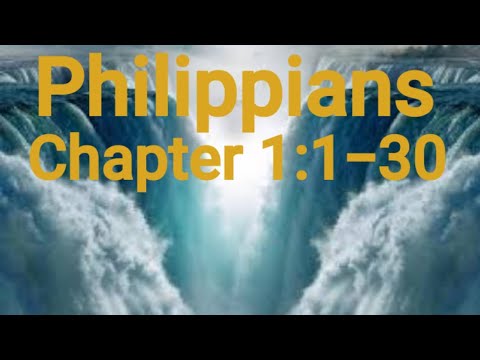 Philippians 1:1-30