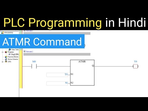 ATMR Command | Contact Type Timer | PLC Programming Tutorial