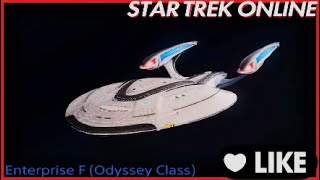 STAR TREK ONLINE Enterprise F battles Klingons! is the Odyssey an upgrade? screenshot 3