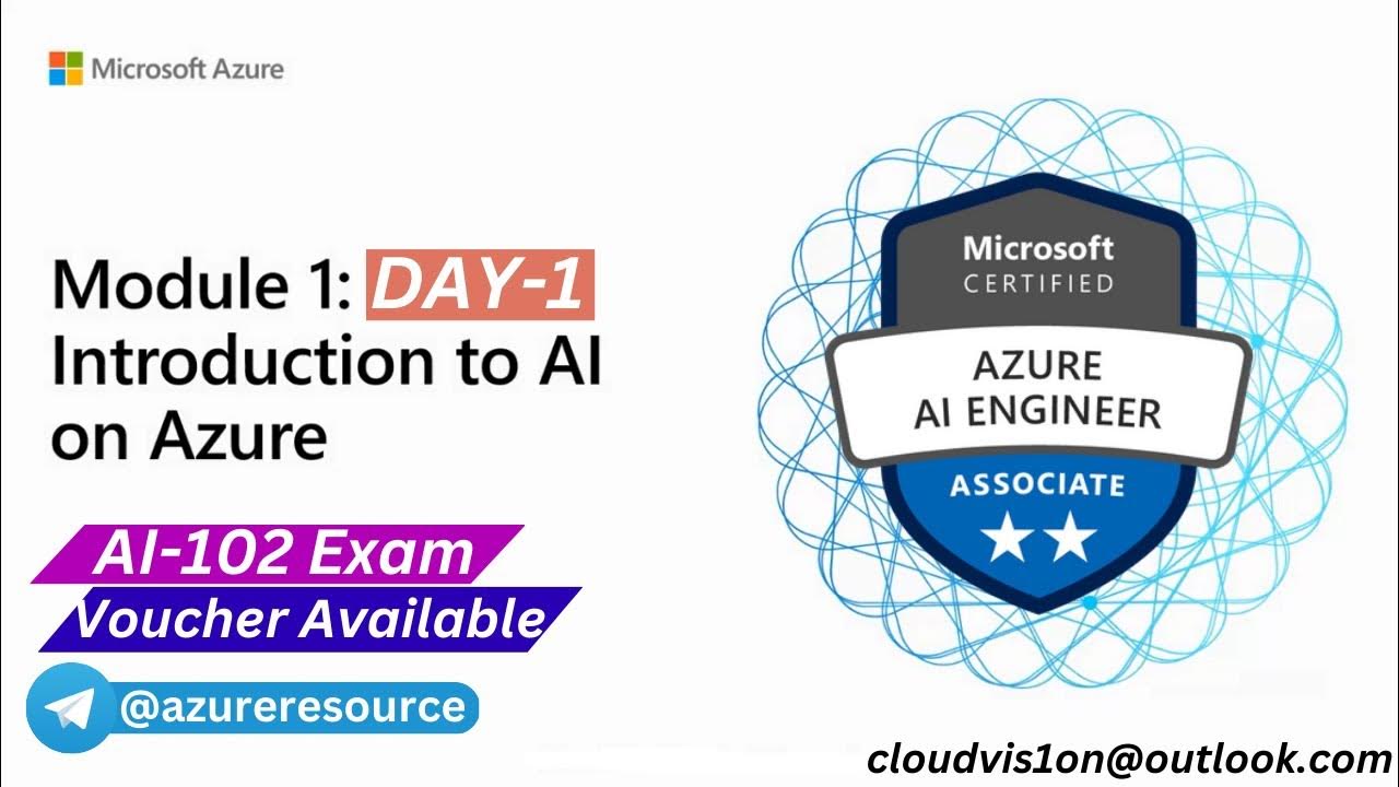 Ai 102 designing and implementing a microsoft azure ai solution day 1