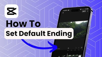 How To Add Default Ending In CapCut?