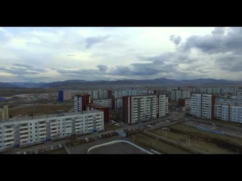 Саяногорск с высоты