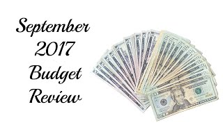 September 2017 Budget Review