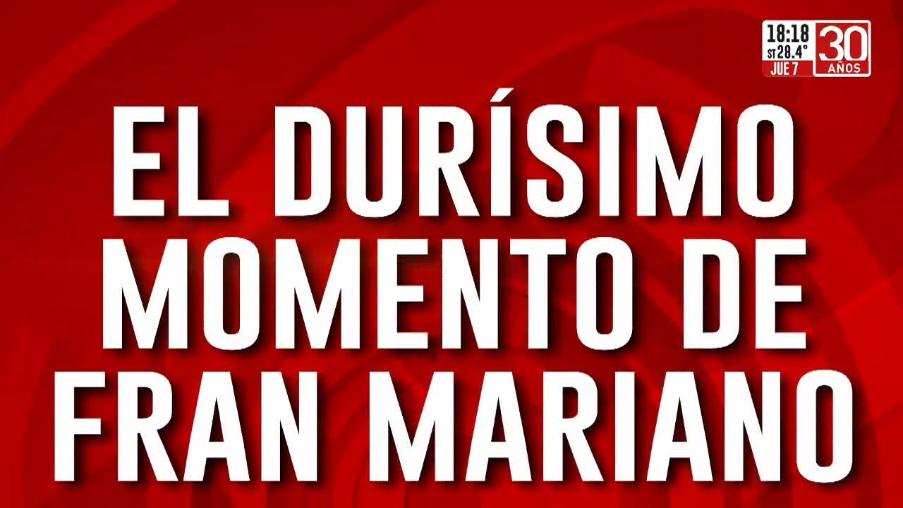 El durísimo momento de Fran Mariano: no encuentra trabajo y lo van a desalojar