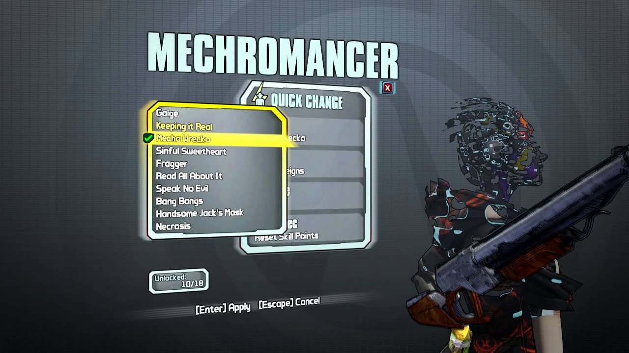 borderlands 2 mechromancer supremacy pack