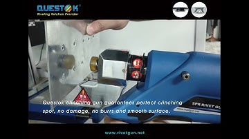 clinching machine for sheet metal